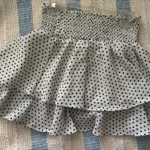 Altar'd State Black and White Polka Dot Full Skirt thumbnail 1