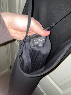 Lulus formal maxi black dress with cross back thumbnail 5