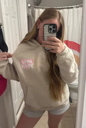 colorful natalie nyc hoodie thumbnail 1