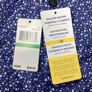 Jack Nicklaus Golf Polo Shirt Large Stretch UPF 50 NEW! Retail $68 thumbnail 3