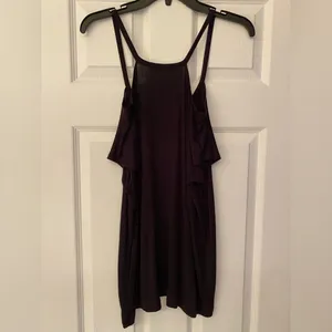 Daydreamer Women’s Black Spaghetti Strap Tank Top Size Medium thumbnail 3