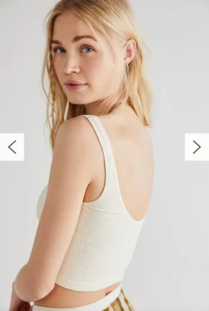 Free People Meg Seamless Crop thumbnail 2