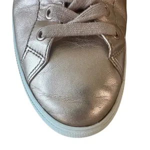 Tory Burch‎ Amalia Rose Gold Metallic Sneakers 8 thumbnail 7
