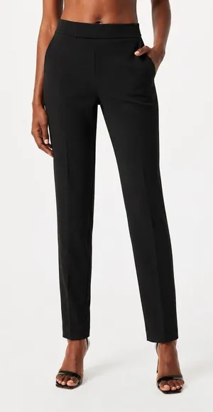 Aritzia Babaton Conan Pant Black Size 4 Slim Fit Pull On Crepe Trousers thumbnail 1