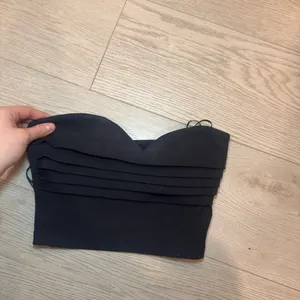 Zara Strapless Crop Top S thumbnail 2
