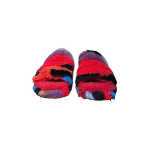 Ugg Woman'S Fluff Yeah‎ Slide Cali Collage Red Size 6/ 1118164/ Authentic thumbnail 8