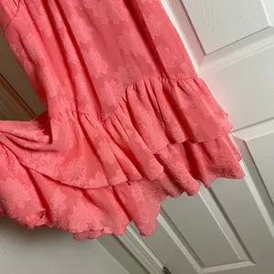 Women's Triangle Cup Tiered Mini Skater Dress - Wild Fable Pink Size large thumbnail 5
