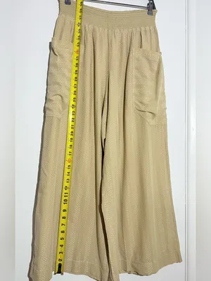 Free People Take It Easy House Pant in Tan NWOT thumbnail 8