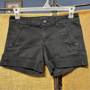 American Eagle Women's Black Shorts thumbnail 2