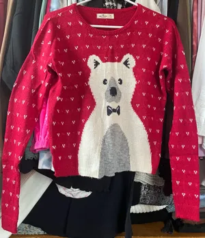 Cute Hollister Polar Bear Sweater thumbnail 1