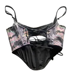 Urban Outfitters Out From Under Spitfire Mesh Cutout Corset Size XL thumbnail 5