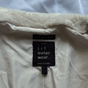 Zara TRF Collection Outerwear Faux Fur Plush Jacket thumbnail 4