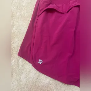 All in Motion target magenta pink athletic shorts women’s size L thumbnail 3