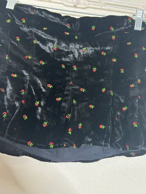 Black Velvet Tube Top thumbnail 3