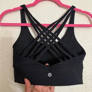 Lululemon Free to Be Moved Bra black color size 6 thumbnail 6