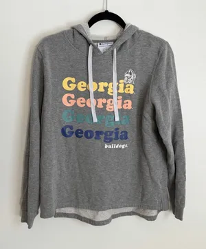 Champion Georgia Bulldog Hoodie Women's size large thumbnail 1