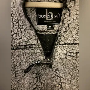 Boxercraft Charcoal Sherpa Quarter-Zip thumbnail 2