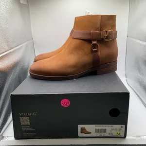 Vionic Rhiannon Oiled Nubuck Women's Ankle Boots size 6.5 1491 thumbnail 1