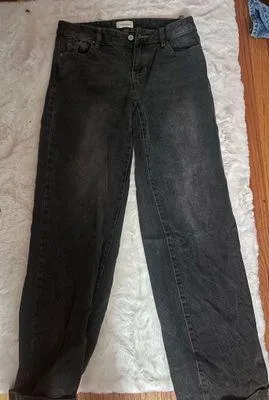 Black acid wash PacSun jeans thumbnail 1