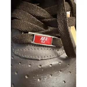 2006 Nike Air Force 1 MID XXV Brown & Red Players 314195-261 Size: 6.5 Y 8 Woman thumbnail 5