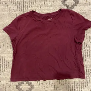 Target Burgundy top thumbnail 1
