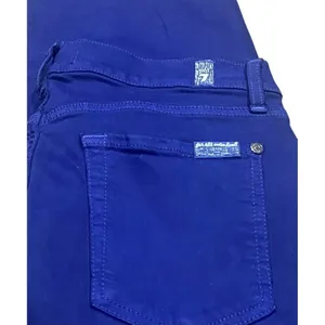 7 for All Mankind Jeans Womens 29 Blue/Purple The Skinny Slim Illusion NWT‎ thumbnail 6