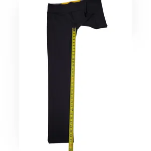 Lululemon‎ Black Yoga Leggings Size 8 Colorblock Waistband thumbnail 9