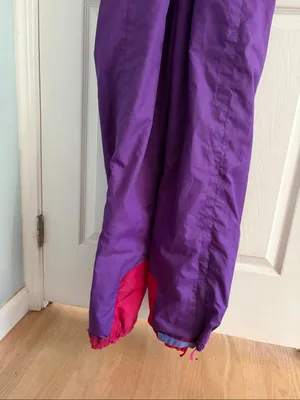 Degre 7 Vintage Ski Suit 80s retro size 6 hooded balaclava thumbnail 5