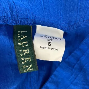 Ralph Lauren Blue Short Sleeve Empire Waist Mini Dress S thumbnail 6