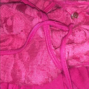 Free People Pink Lace Maxi‎ Dress thumbnail 9