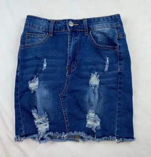 NEW Jean Skirt Blue thumbnail 1