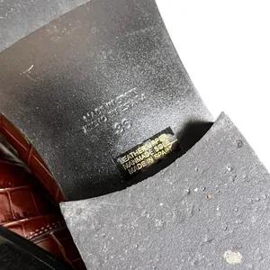 Anthropologie Pilcro & The Letterpress Chelsea Croc Chocoolate Brown Boots thumbnail 15