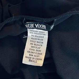 Star Vixen Y2K Black Halter Neck Rhinestone Dress thumbnail 8
