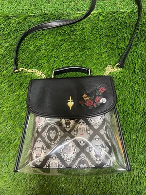 Loungefly Disney villains clear crossbody bag thumbnail 1