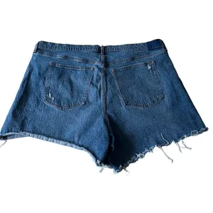 Abercrombie & Fitch The Dad Short High Rise Medium Wash Denim 22W thumbnail 2