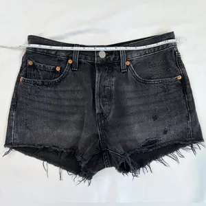 Levi's ® 501® Original Fit HR Denim Shorts - Faded Black - 26W thumbnail 9