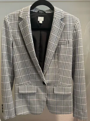 A New Day Plaid blazer thumbnail 1