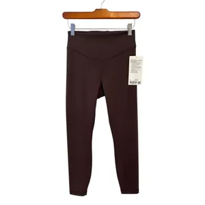 Lululemon Wunder Under SmoothCover High-Rise Tight 25" Size 6 Espresso NWT thumbnail 5