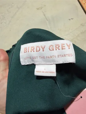 Birdy grey NWT Alex dress emerald large bridesmaid thumbnail 6