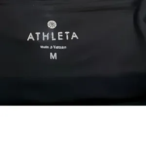 Athleta Skort Black Athletic Active Ruched Athleisure Skirt Size Medium thumbnail 4