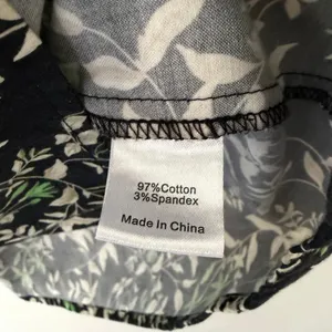 Tuckernuck Floral Tiered‎ Dress Button Front Green Black Floral Cotton Sz Medium thumbnail 8