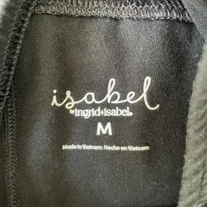 New with Tags Isabel Maternity by Ingrid & Isabel Black Leggings thumbnail 2