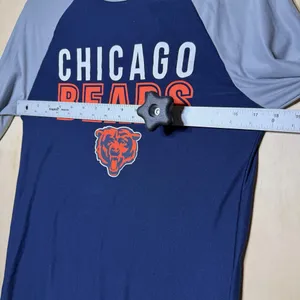 NFL Chicago Bears Plaid Pajama XS Orange‎ Blue Sleepwear Lounge thumbnail 13
