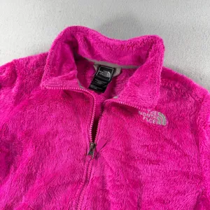 Y2k The North Face Girls Osito Jacket Pink Full Zip Size Large 14/16 or Women XS thumbnail 10