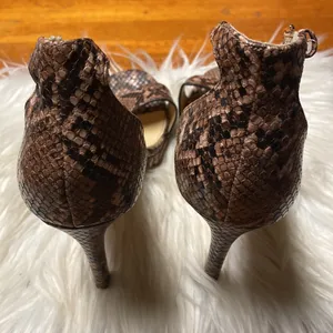 - Michael Shannon Brown Snakeskin Heels thumbnail 3