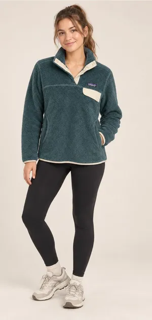 Patagonia Green Snap-T Fleece Pullover Women’s S thumbnail 1