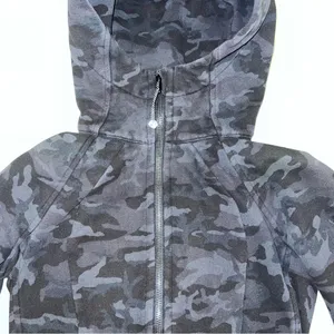 Lululemon Scuba Hoodie *Light Cotton Fleece Heritage 365 Camo Deep Coal Multi thumbnail 9