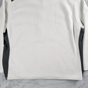 Eddie Bauer Reversible Long Sleeve 1/4 Zip Sweater Womens Size XL Gray/Cream thumbnail 14