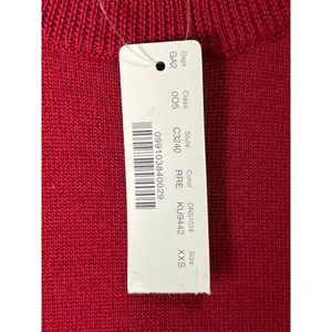 J.Crew Merino Wool Cotton Knit Long Sleeve Crewneck Pullover Sweater XXS New thumbnail 6
