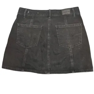 American Eagle Outfitters Skirt Womens Size 6 Black‎ Denim Button Front thumbnail 6
